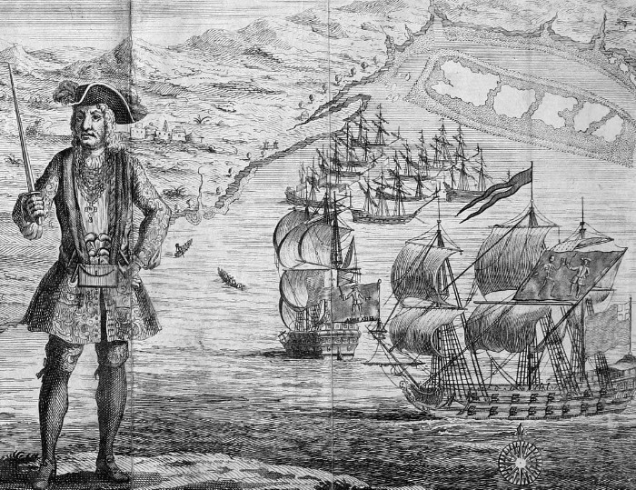 le rotte dei pirati dei caraibi